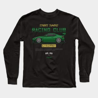 Midnight Racer Green GT 86 JDM Long Sleeve T-Shirt